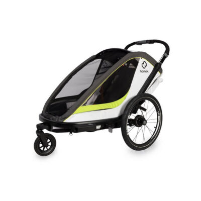 Hamax Breeze Two mit Deichsel und Buggyrad