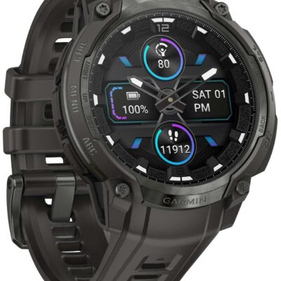 Garmin Instinct® Crossover AMOLED Anthrazitgrau Herrenuhr